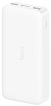 Carregador Portatil Xiaomi Redmi Power Bank 20000MAH Branco