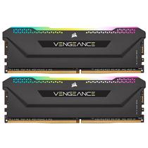 Memoria Ram Corsair Vengeance RGB Pro SL DDR4 32GB (2X16GB) 3200MHZ - Preto (CMH32GX4M2E3200C16)
