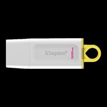 Pendrive Kingston Exodia 128GB / USB 3.2 - Branco (KC-U2G128-5R)
