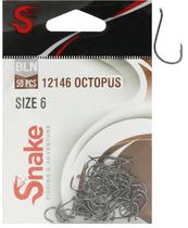 Anzol Snake 12146 Octopus Black Nickel 06 (50 Pecas)