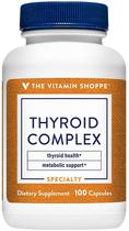 The Vitamin Shoppe Thyroid Complex (100 Capsulas)