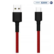 Cabo USB-C Xiaomi Braided SJX10ZM - 1M - Vermelho