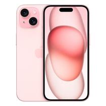 Apple iPhone 15 256GB LL Tela Super Retina XDR 6.1 Dual Cam 48+12MP/12MP Ios 17 - Pink (Esim)