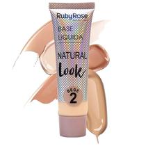 Base Liquida Ruby Rose Natural Look Bege 8051-2