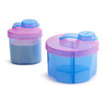 Kit Potes Dosadores Munchkin - Azul/Roxo 2 Pecas