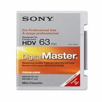 Fita Sony DV63HD Digital Master c/Capa