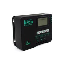 Solar MPPT 20A Controlador 12V/24V M2420N App Bluetooth
