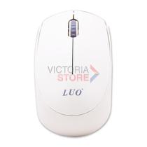 Mouse Dpi Sem Fio Wireless Optical Luo LU-3046 / 1000 Dpi / USB-A - Branco