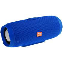 Speaker Megastar HYJ211BTIIA 6 Watts com Bluetooth/USB/Slot para Micro SD - Azul
