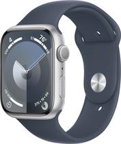 Apple Watch Series 9 MR9D3LW/A 45MM GPS - Silver Aluminum/Storm Blue Sport Band