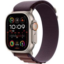 Apple Watch Ultra 2 (GPS + Cellular Caixa de Titanio Em Prata e Correia Loop Em Cor Indigo Alpine 49 MM M MRET3LW/A