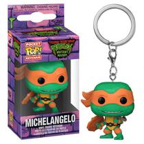 Chaveiro Funko Pop Keychain Teenage Mutant Ninja Turtles: Mutant Mayhem - Michelangelo (72330)