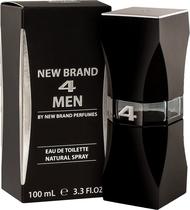 Perfume New Brand 4 Men Edt 100ML - Masculino
