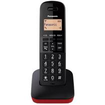 Telefone Sem Fio Panasonic KX-TGB310LAR - Preto/Vermelho