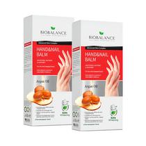Blsamo para Manos Y Uas Bio Balance Hand Nail Balm Argan Oil 2X1 60ML