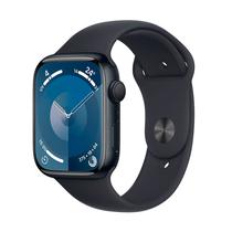 Apple Watch Series 9 MR993LL/A - Bluetooth - Wi-Fi - 45MM - GPS - Midnight Aluminum/Midnight Sport
