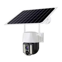 Camera de Monitoramento Solar Dome V380 S20 Wifi/White Giratorio