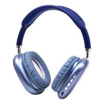 Fone de Ouvido Sem Fio P9 com Bluetooth / TF Card / MP3 - Azul