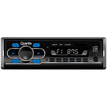 Toca MP3 Automotivo Quanta QTRRA73 com Bluetooth/USB/Microsd - Preto