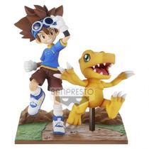 Estatua Banpresto Digimon Adventure - Taichi e Agumon 18778