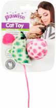 Brinquedo para Gato Verde - Pawise Cat Toy 28121 (2 Unidades)