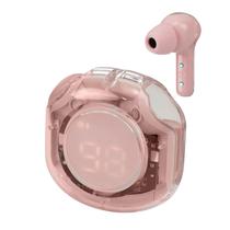 Fone de Ouvido Yookie ES45 Earbuds - Bluetooth - Rosa