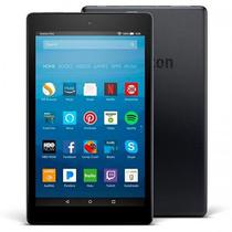 Tablet Amazon Fire HD8, Tela 7.0" Ips, 16GB, Wi-Fi, Bluetooth, GPS, 2MP/3MP - Preto