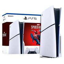 Console Sony Playstation 5 Slim 1TB CFI-2015A 110-220 Spider Man 2 (com Entrada de Disco)