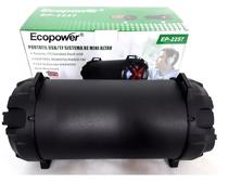 Caixa de Som Ecopower EP-2257 BT/USB/SD/FM