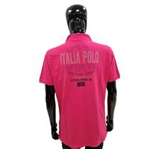 Camiseta La Martina Polo Masculino Eq.JMP600 05 Italia Volcano