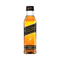 Whisky Miniatura Johnnie Walker Black Label 12 Aos 50ML