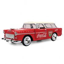 Carro Motor City Classics 1955 Chevrolet Bel Air Nomad "Coca-Cola" - Escala 1/24 (424057)