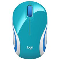 Mouse Sem Fio Logitech M187 - Verde Azulado (910-005363)