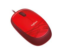 Mouse Logitech M105 Rojo-com Fio