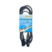 Cable de Microfono Gold MC-500 XRL A XRL 5M Negro