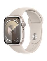 Relogio Apple Watch S9 41MM Starlight Al Star SB 'M/L' GPS MR8U3LL/A Model.A2978
