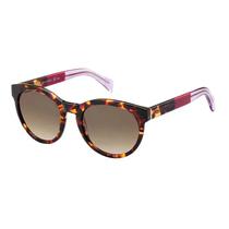 Oculos de Sol Feminino Tommy Hilfiger 1291/s G6XJD (52-21-140) - Rosa/Animal Print