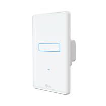 Interruptor de Parede Inteligente 4LIFE Smart Light Switch FL801-1 Wi-Fi/1 Botao/Bivolt - Branco