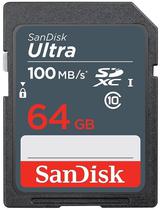Memoria SDXC Uhs-I Ultra Sandisk 64GB 100MB/s