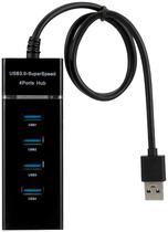 Adaptador USB Hub 4 Portas USB 3.0 30CM 5GBPS