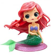 Estatua Banpresto Q Posket Disney Characters Glitter Line - Ariel