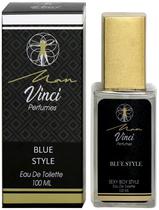 Spray Perfume Man Vinci Blue Style Edt 100ML - Masculino