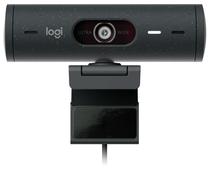 Webcam Logitech Brio 500 Full HD 1080P com HDR Grafite (960-001412)