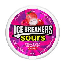 Caramelo Ice Breakers Sin Azucar Sour Mixed Berry 42G
