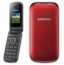 Celular Samsung E1272 Dual Flip Vermelho