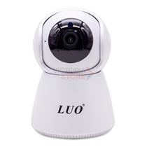 Camera de Seguranca Luo LU-E104 Wifi Smart 360O / Microfone / Deteccao Humana / Visao Noturna / App V380 Pro - Branco