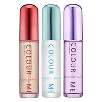Perfume Kit Colour Me Violet/Diamond/Neo Pink Edp 50ML - Feminino