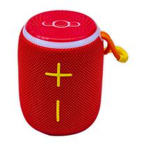 Speaker / Caixa de Som Ur US-05 com Bluetooth V5.3 / USB / TF / Aux / com LED - Vermelho