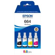 Tinta Epson T664 520-4P Kit 4 Tintas C13T66462A