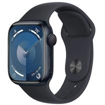 Apple Watch Series 9 de 41MM MR8W3LW/A GPS s/M (Caja de Aluminio Midnight/Correa Deportiva Midnight) (Caja Fea)